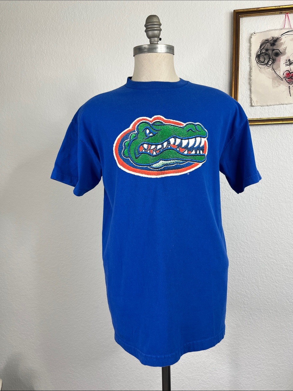 VTG UF Florida Gators Jersey Foot Locker Style Tee Made in USA